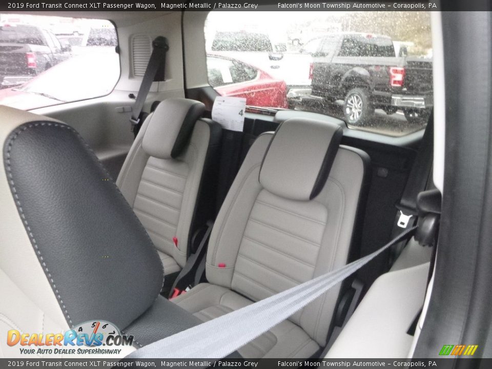 Rear Seat of 2019 Ford Transit Connect XLT Passenger Wagon Photo #9