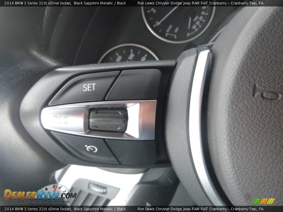 2014 BMW 3 Series 320i xDrive Sedan Black Sapphire Metallic / Black Photo #19