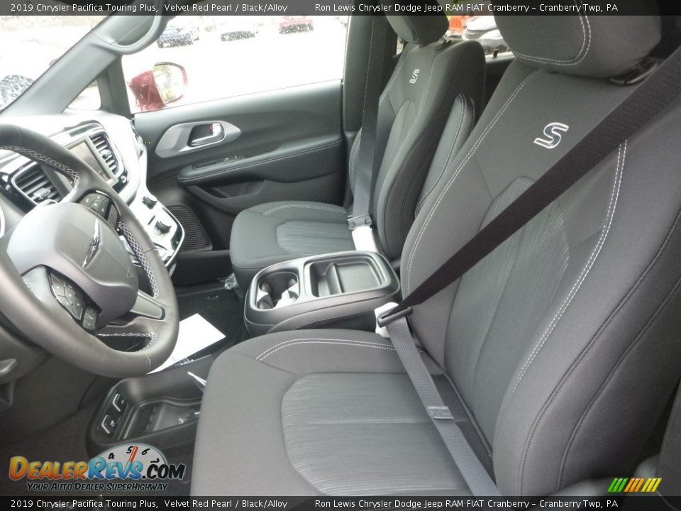 2019 Chrysler Pacifica Touring Plus Velvet Red Pearl / Black/Alloy Photo #15