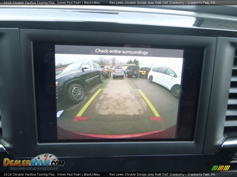 2019 Chrysler Pacifica Touring Plus Velvet Red Pearl / Black/Alloy Photo #19