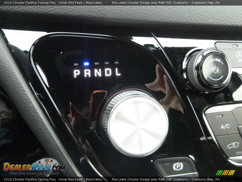 2019 Chrysler Pacifica Touring Plus Velvet Red Pearl / Black/Alloy Photo #20