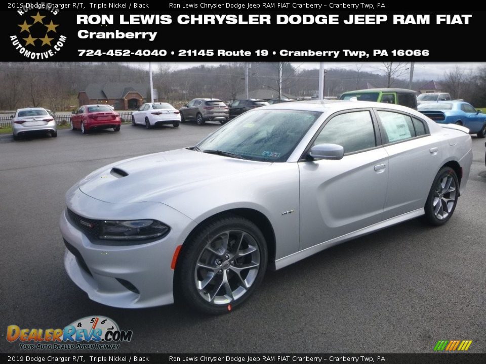 2019 Dodge Charger R/T Triple Nickel / Black Photo #1