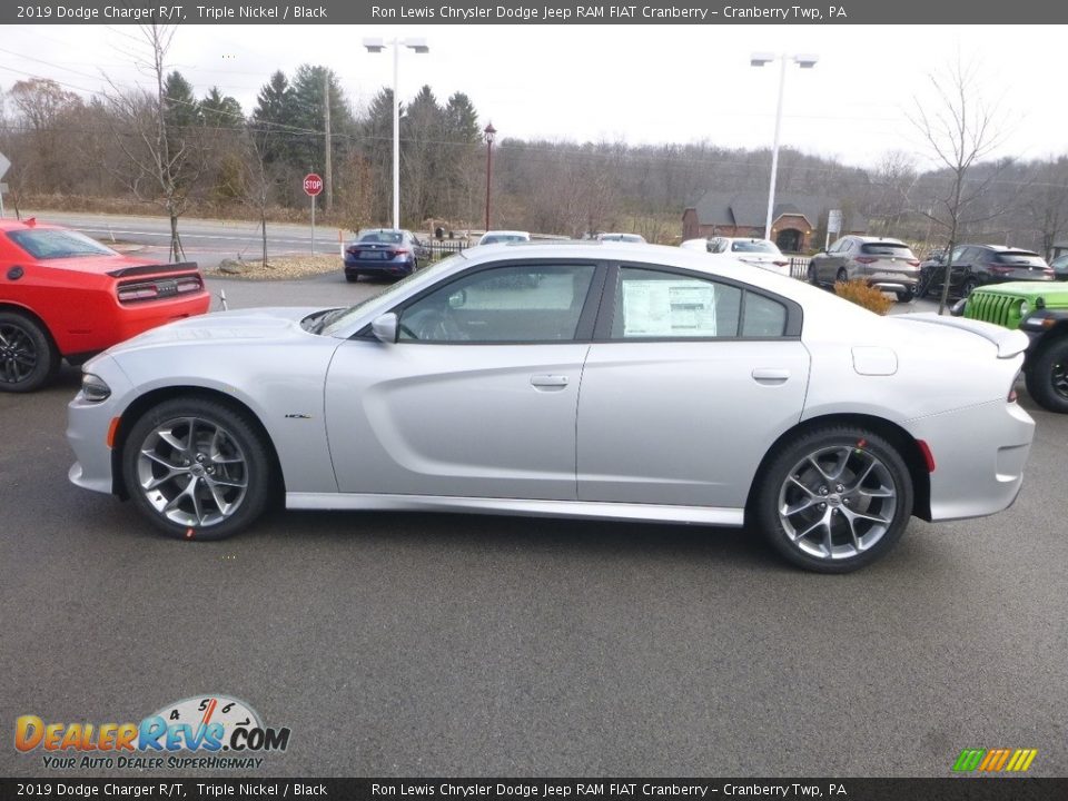 2019 Dodge Charger R/T Triple Nickel / Black Photo #2
