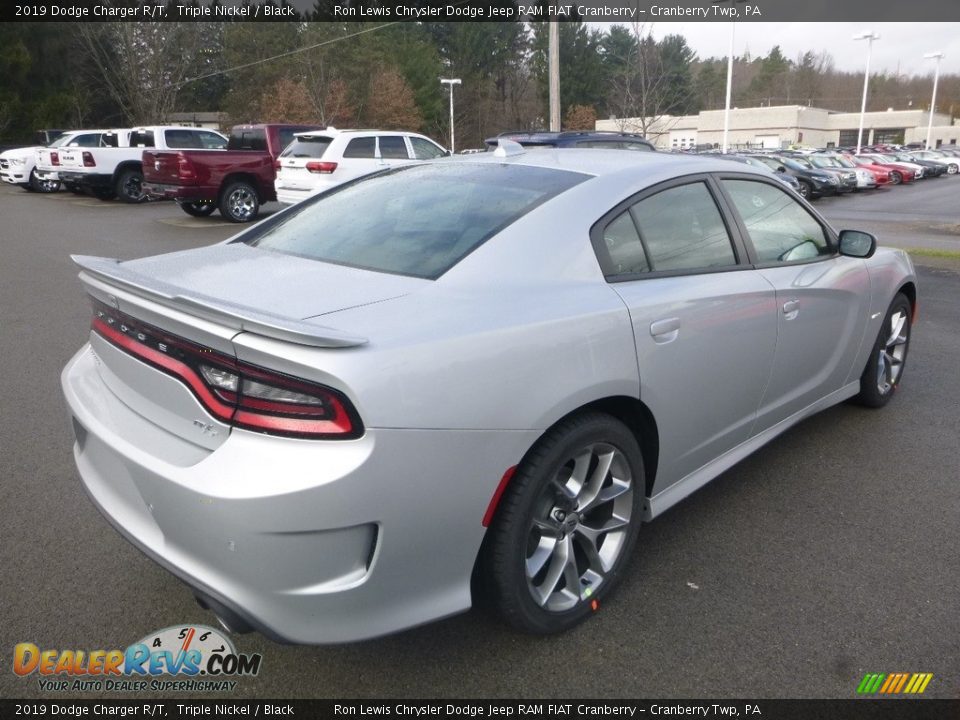 2019 Dodge Charger R/T Triple Nickel / Black Photo #5