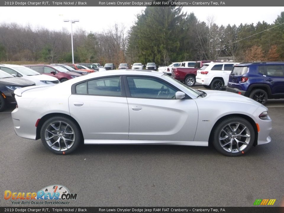 2019 Dodge Charger R/T Triple Nickel / Black Photo #6