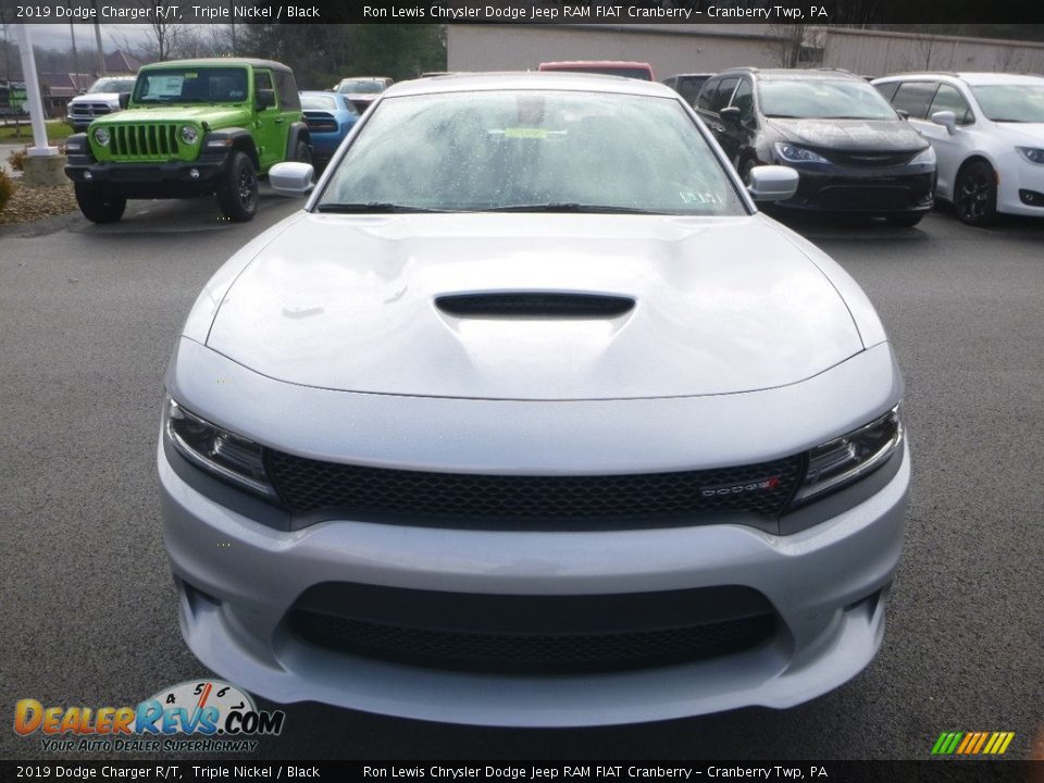 2019 Dodge Charger R/T Triple Nickel / Black Photo #8