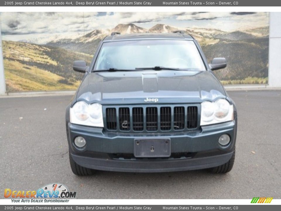 2005 Jeep Grand Cherokee Laredo 4x4 Deep Beryl Green Pearl / Medium Slate Gray Photo #8