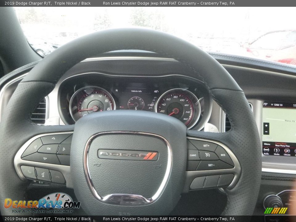 2019 Dodge Charger R/T Triple Nickel / Black Photo #20