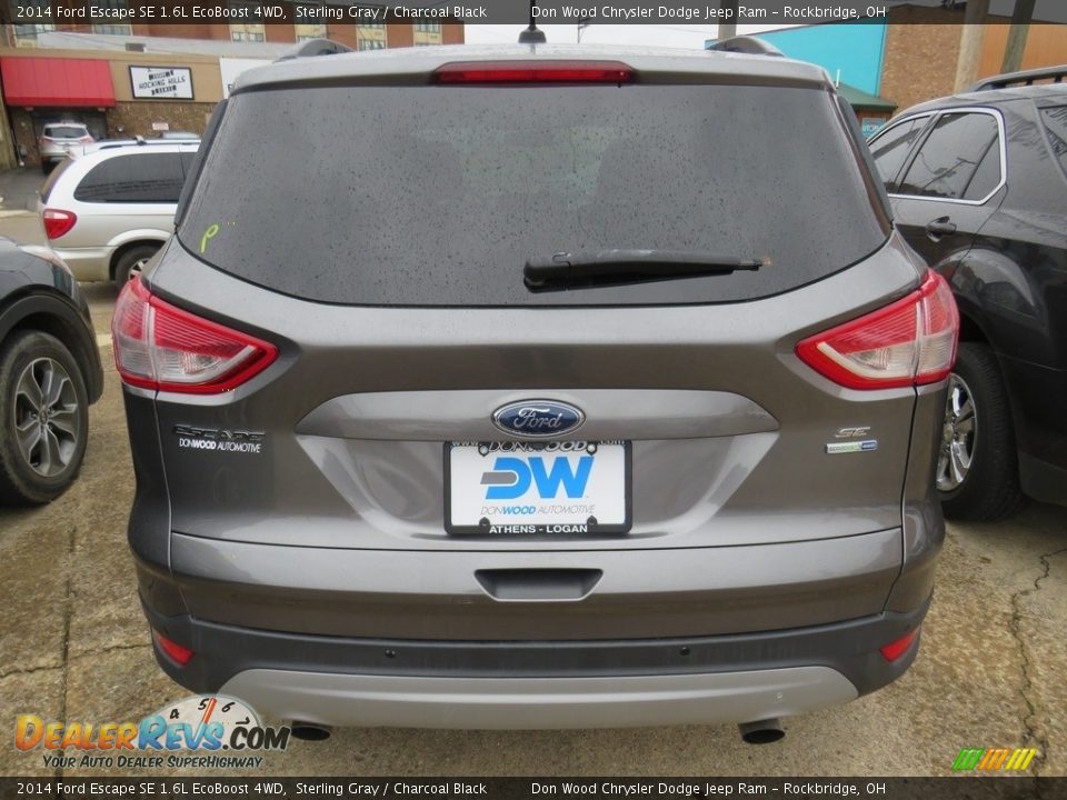 2014 Ford Escape SE 1.6L EcoBoost 4WD Sterling Gray / Charcoal Black Photo #9