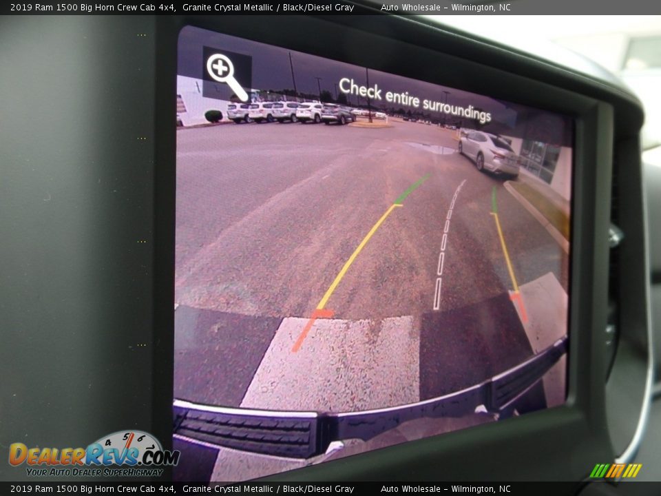 2019 Ram 1500 Big Horn Crew Cab 4x4 Granite Crystal Metallic / Black/Diesel Gray Photo #18