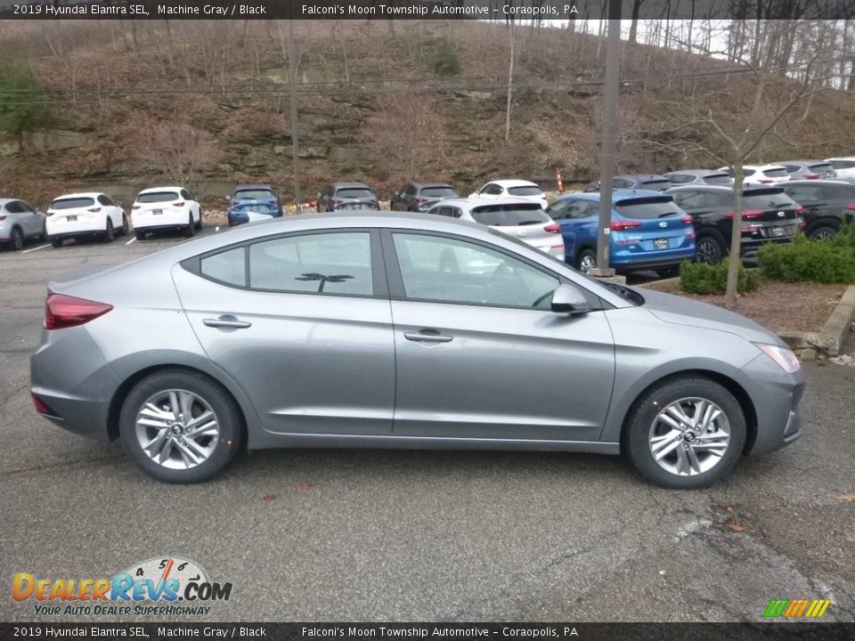 2019 Hyundai Elantra SEL Machine Gray / Black Photo #1