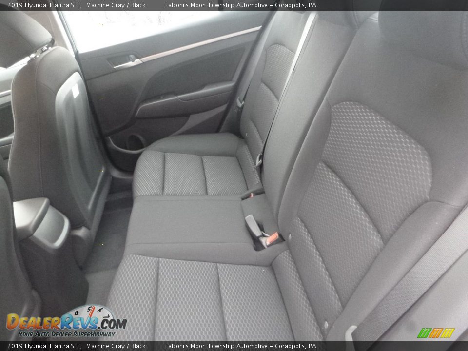 2019 Hyundai Elantra SEL Machine Gray / Black Photo #9