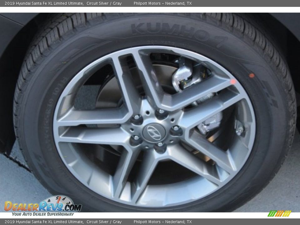 2019 Hyundai Santa Fe XL Limited Ultimate Circuit Silver / Gray Photo #5