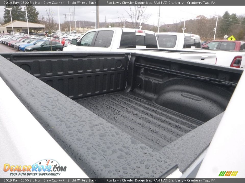 2019 Ram 1500 Big Horn Crew Cab 4x4 Bright White / Black Photo #13