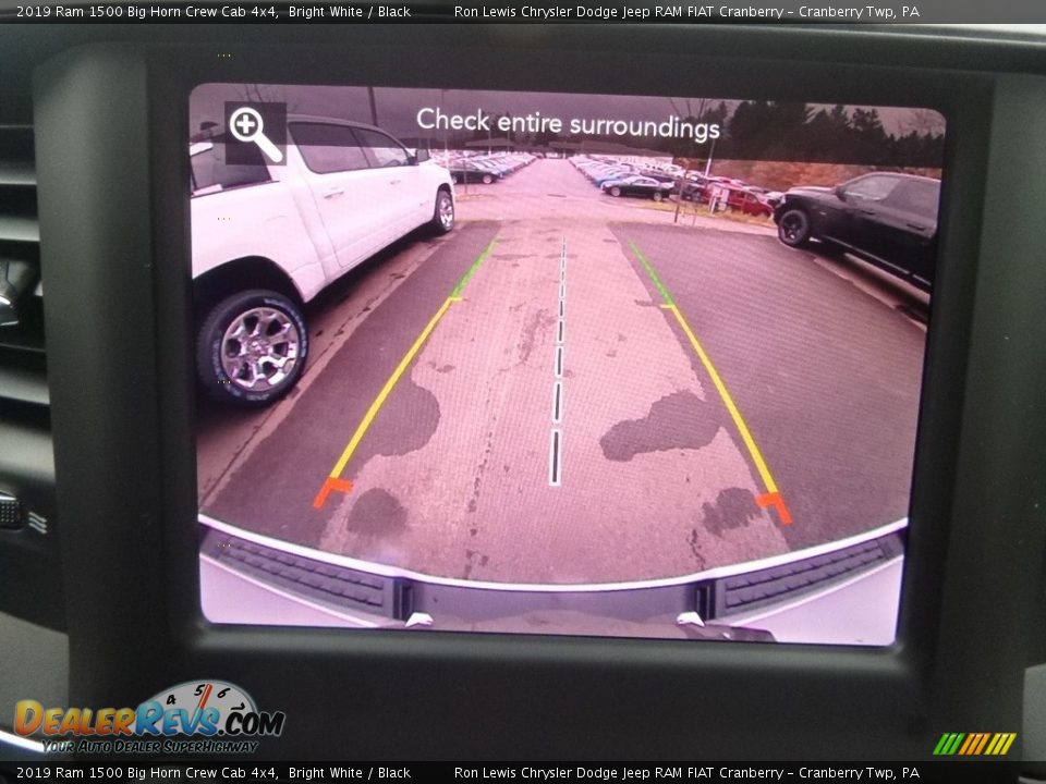 2019 Ram 1500 Big Horn Crew Cab 4x4 Bright White / Black Photo #18