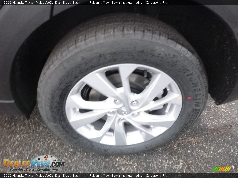 2019 Hyundai Tucson Value AWD Dusk Blue / Black Photo #7