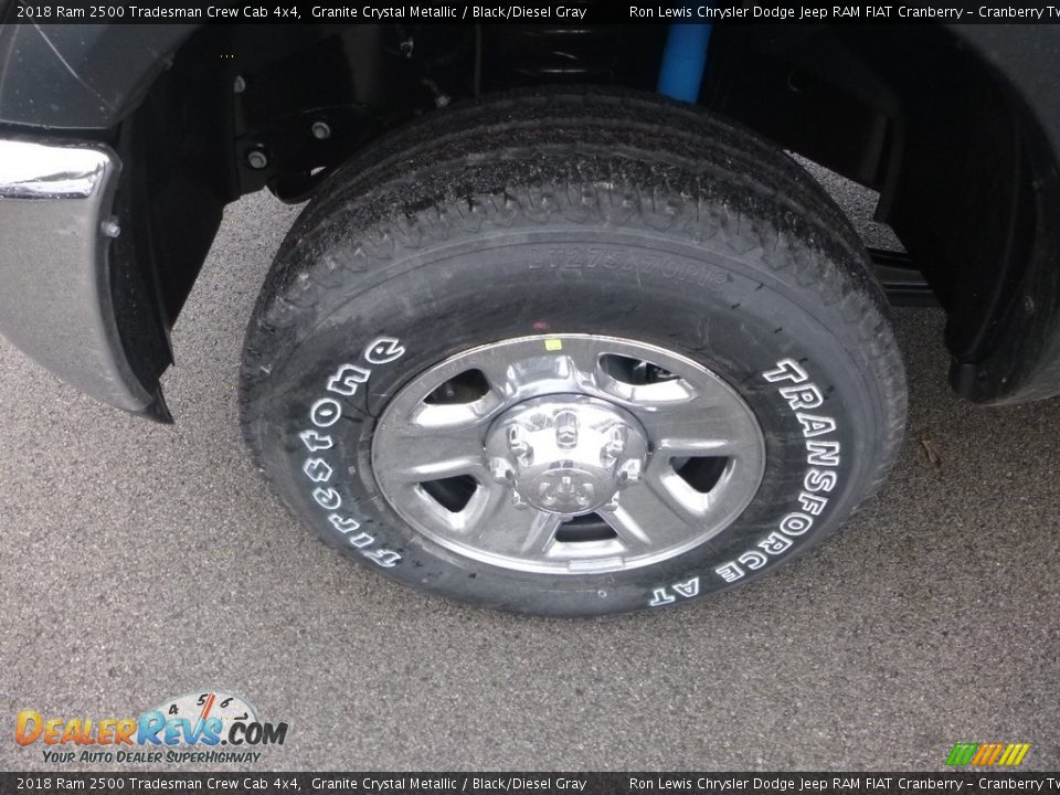 2018 Ram 2500 Tradesman Crew Cab 4x4 Granite Crystal Metallic / Black/Diesel Gray Photo #2