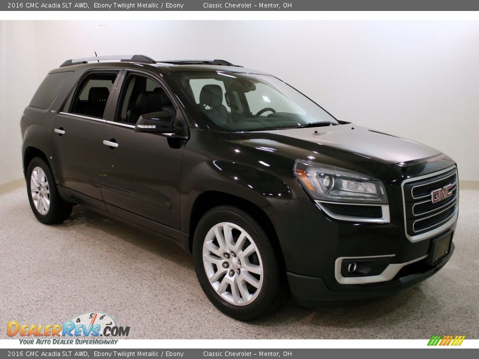 2016 GMC Acadia SLT AWD Ebony Twilight Metallic / Ebony Photo #1