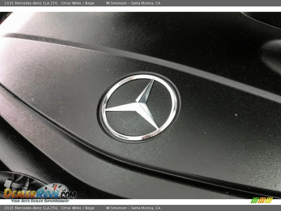 2015 Mercedes-Benz CLA 250 Cirrus White / Beige Photo #32