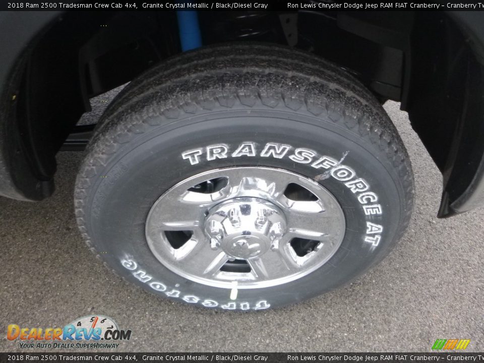 2018 Ram 2500 Tradesman Crew Cab 4x4 Granite Crystal Metallic / Black/Diesel Gray Photo #9