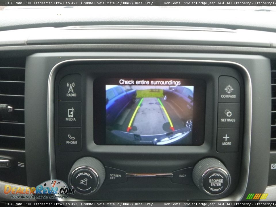 2018 Ram 2500 Tradesman Crew Cab 4x4 Granite Crystal Metallic / Black/Diesel Gray Photo #18