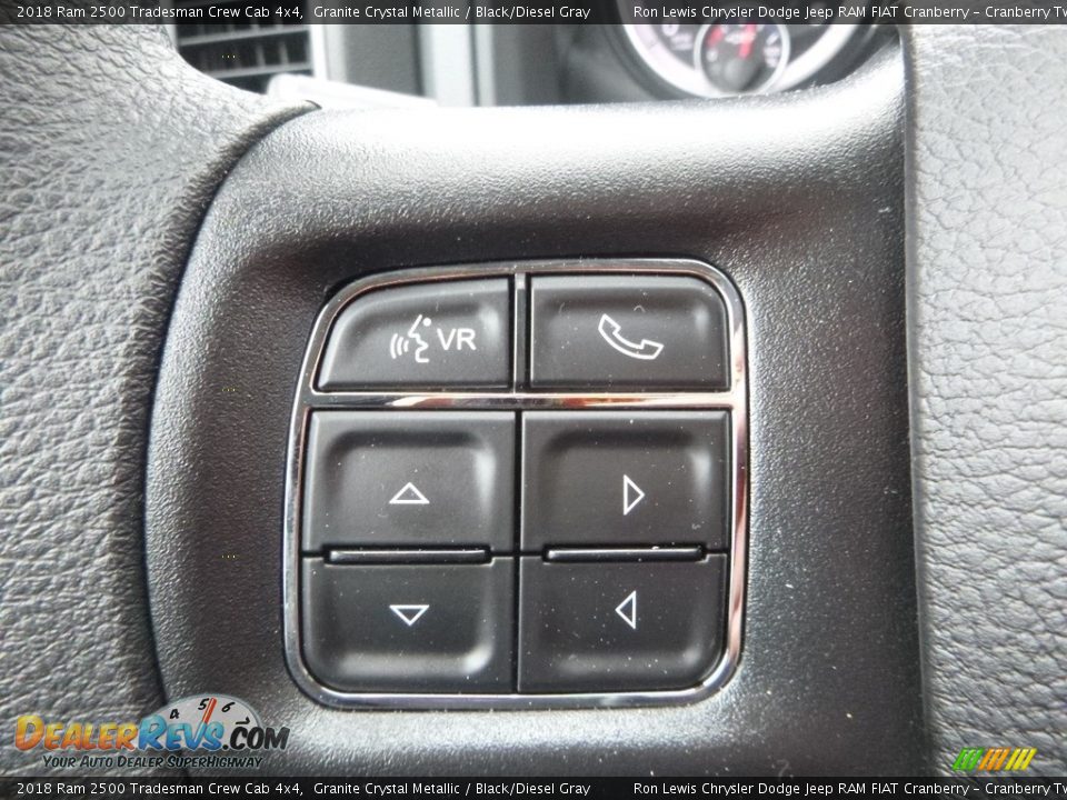 2018 Ram 2500 Tradesman Crew Cab 4x4 Granite Crystal Metallic / Black/Diesel Gray Photo #20
