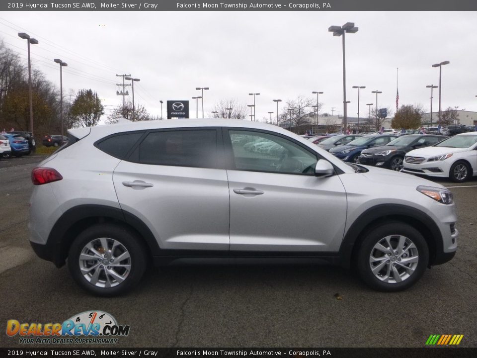 2019 Hyundai Tucson SE AWD Molten Silver / Gray Photo #1