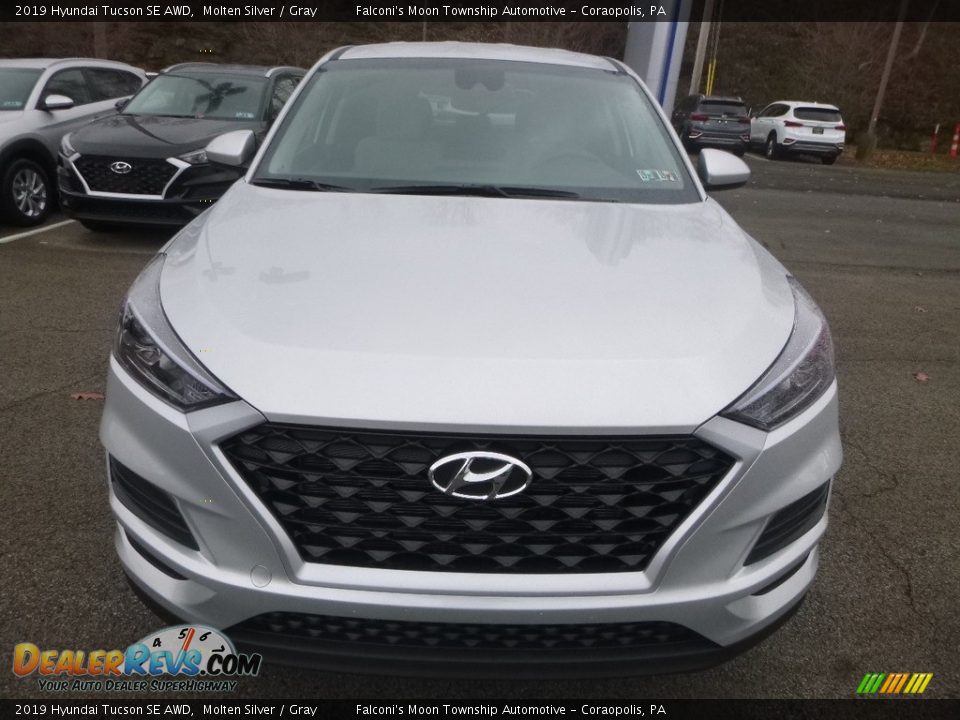 2019 Hyundai Tucson SE AWD Molten Silver / Gray Photo #4