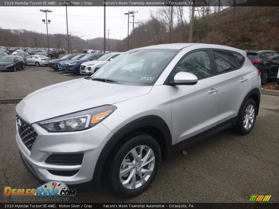 2019 Hyundai Tucson SE AWD Molten Silver / Gray Photo #5