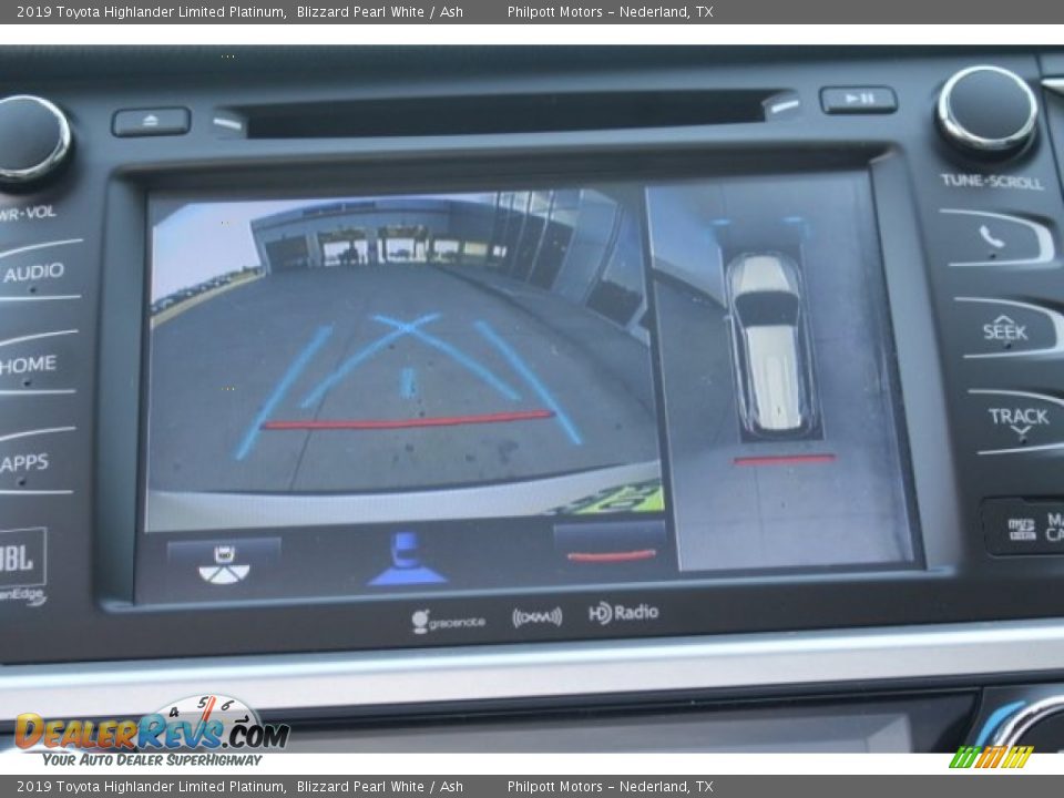 2019 Toyota Highlander Limited Platinum Blizzard Pearl White / Ash Photo #13