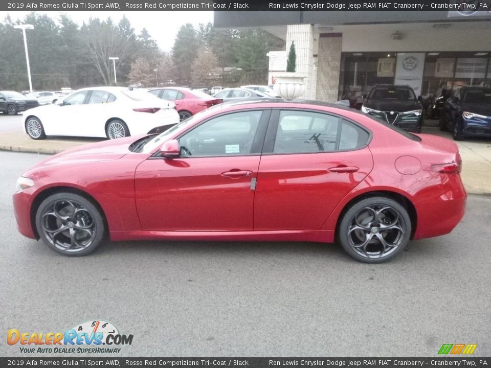 Rosso Red Competizione Tri-Coat 2019 Alfa Romeo Giulia Ti Sport AWD Photo #4