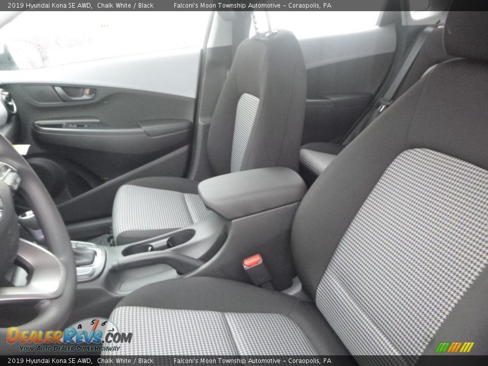 2019 Hyundai Kona SE AWD Chalk White / Black Photo #12