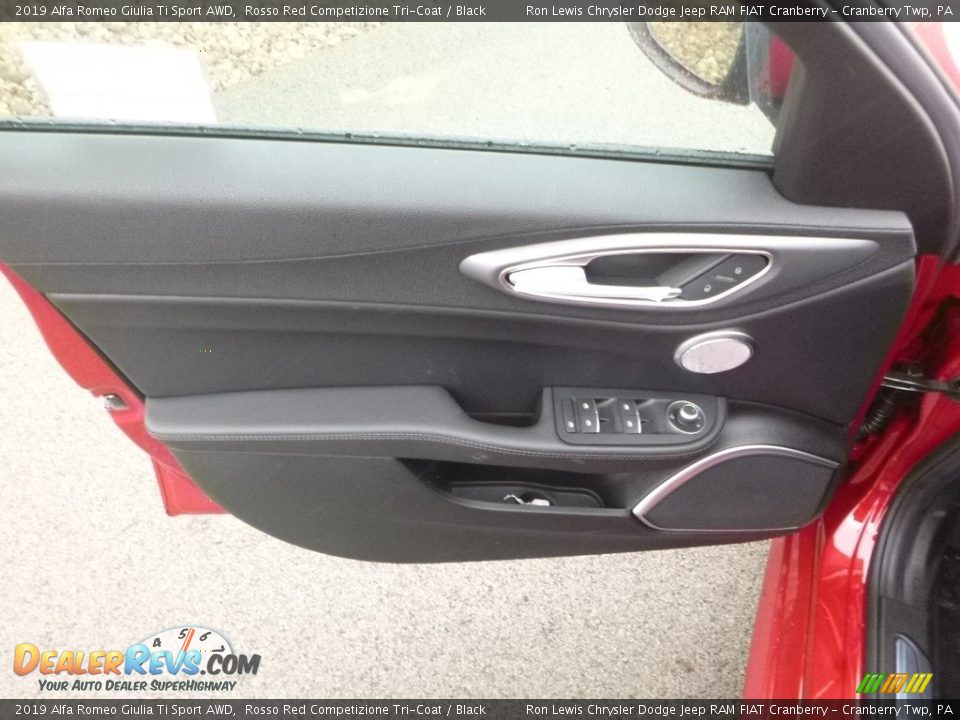 2019 Alfa Romeo Giulia Ti Sport AWD Rosso Red Competizione Tri-Coat / Black Photo #18