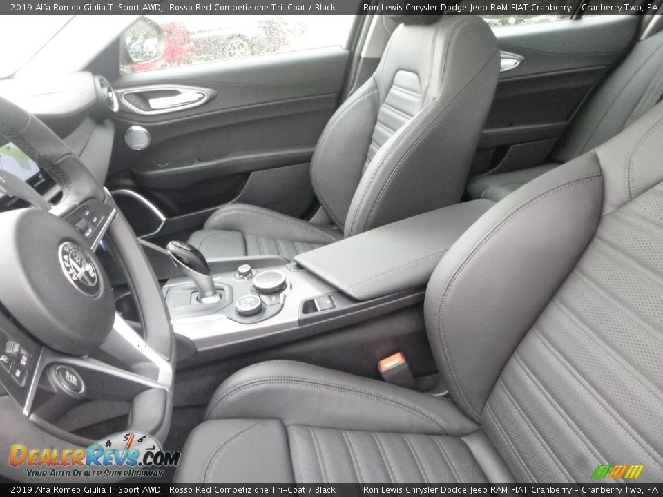 2019 Alfa Romeo Giulia Ti Sport AWD Rosso Red Competizione Tri-Coat / Black Photo #20