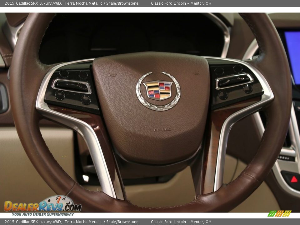 2015 Cadillac SRX Luxury AWD Terra Mocha Metallic / Shale/Brownstone Photo #7