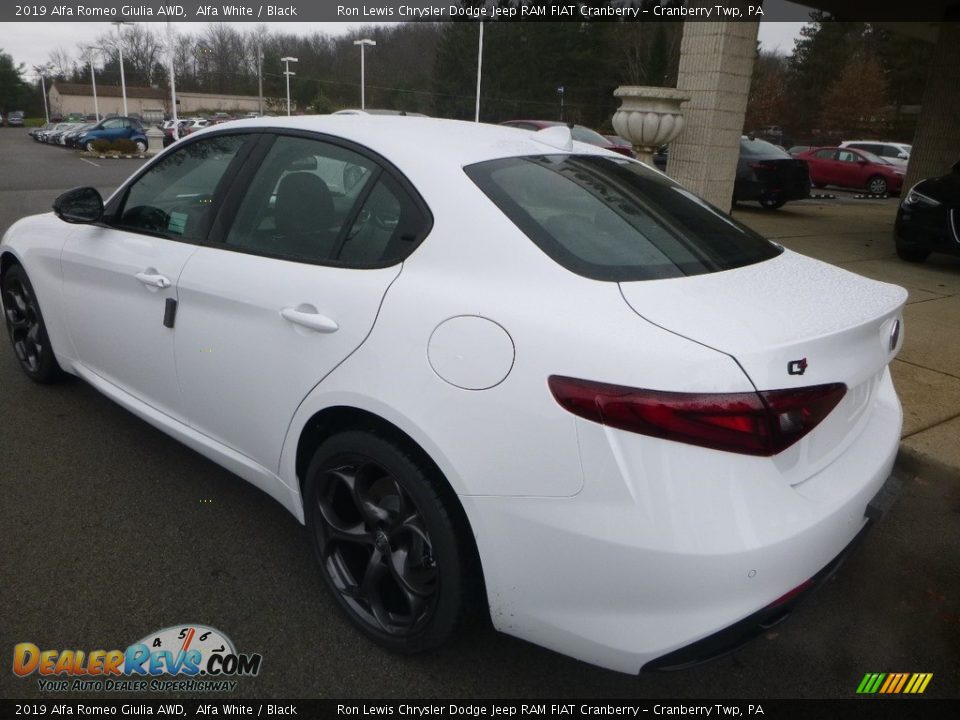 2019 Alfa Romeo Giulia AWD Alfa White / Black Photo #5