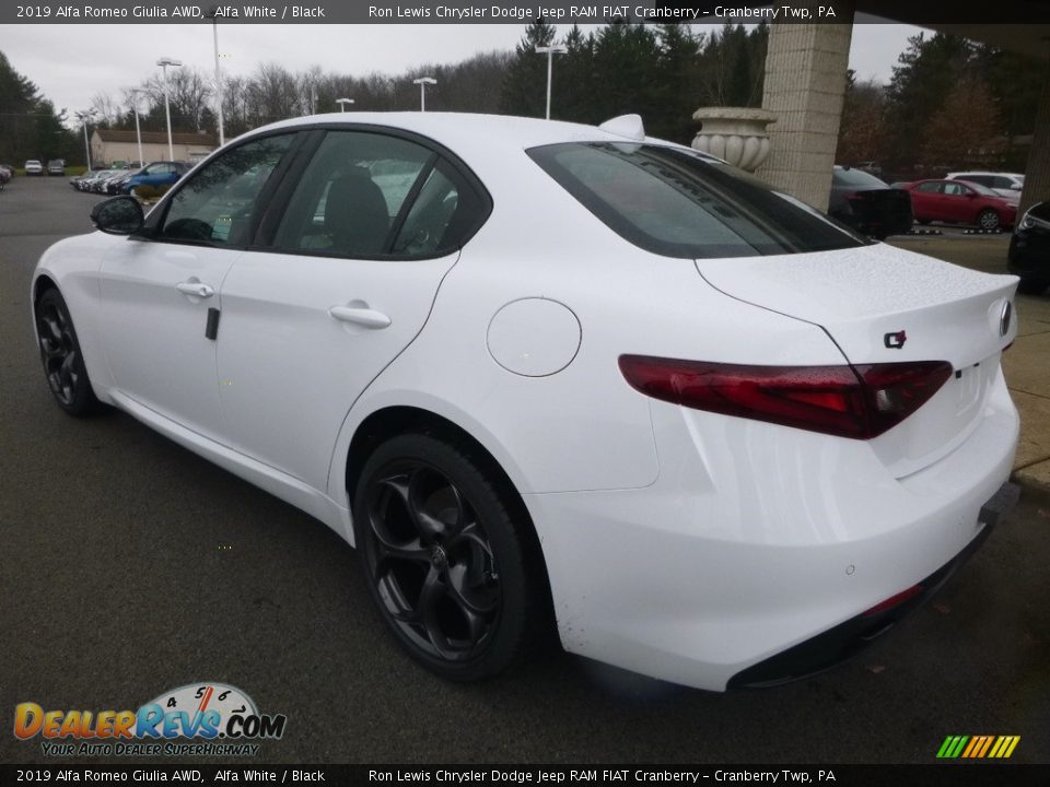 2019 Alfa Romeo Giulia AWD Alfa White / Black Photo #6