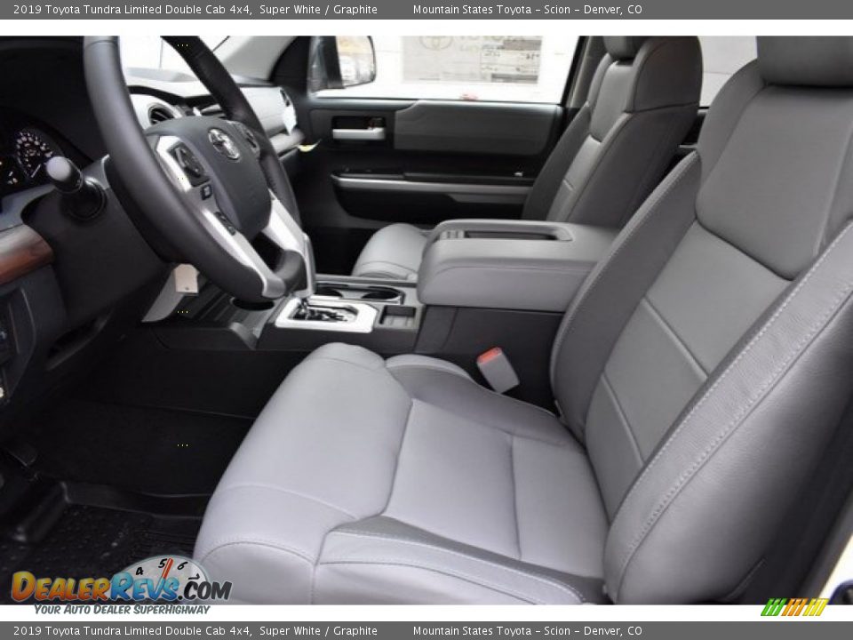 Front Seat of 2019 Toyota Tundra Limited Double Cab 4x4 Photo #6