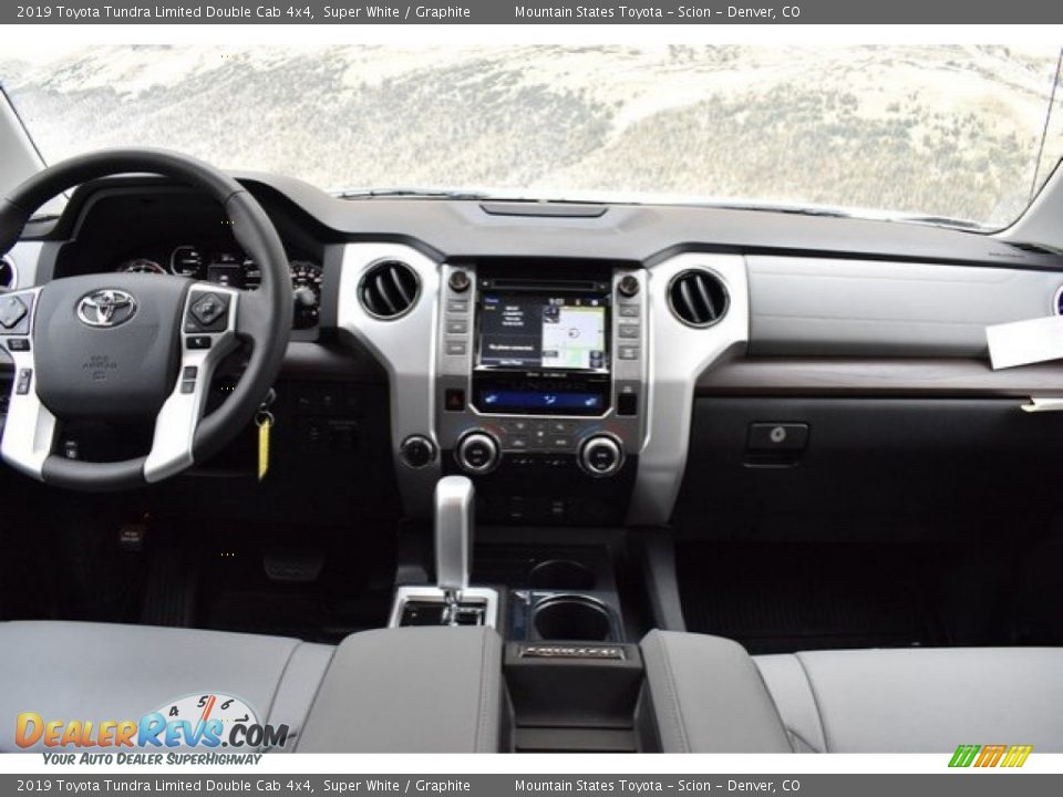 Dashboard of 2019 Toyota Tundra Limited Double Cab 4x4 Photo #8