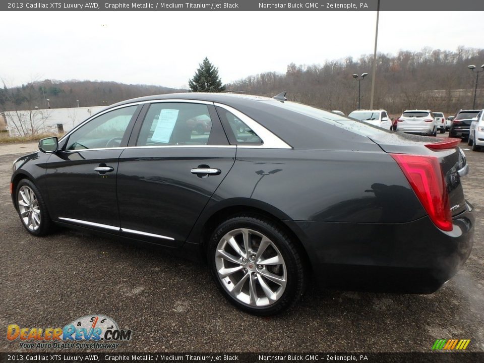 2013 Cadillac XTS Luxury AWD Graphite Metallic / Medium Titanium/Jet Black Photo #11