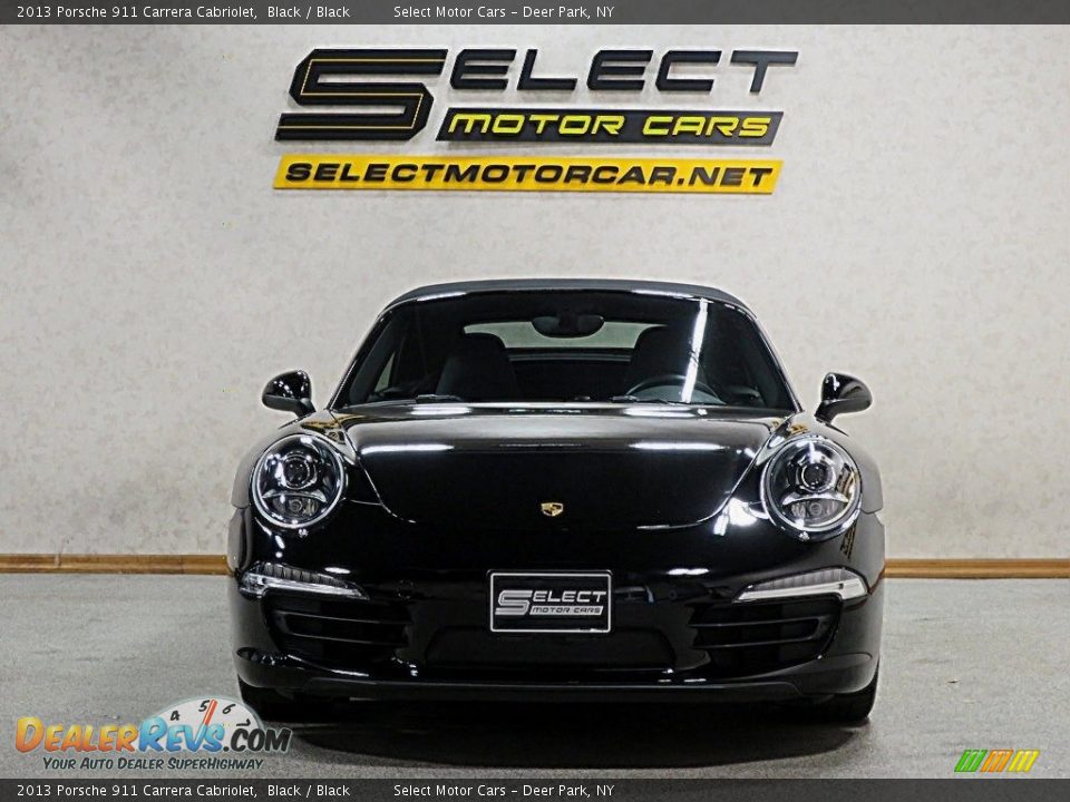 2013 Porsche 911 Carrera Cabriolet Black / Black Photo #2