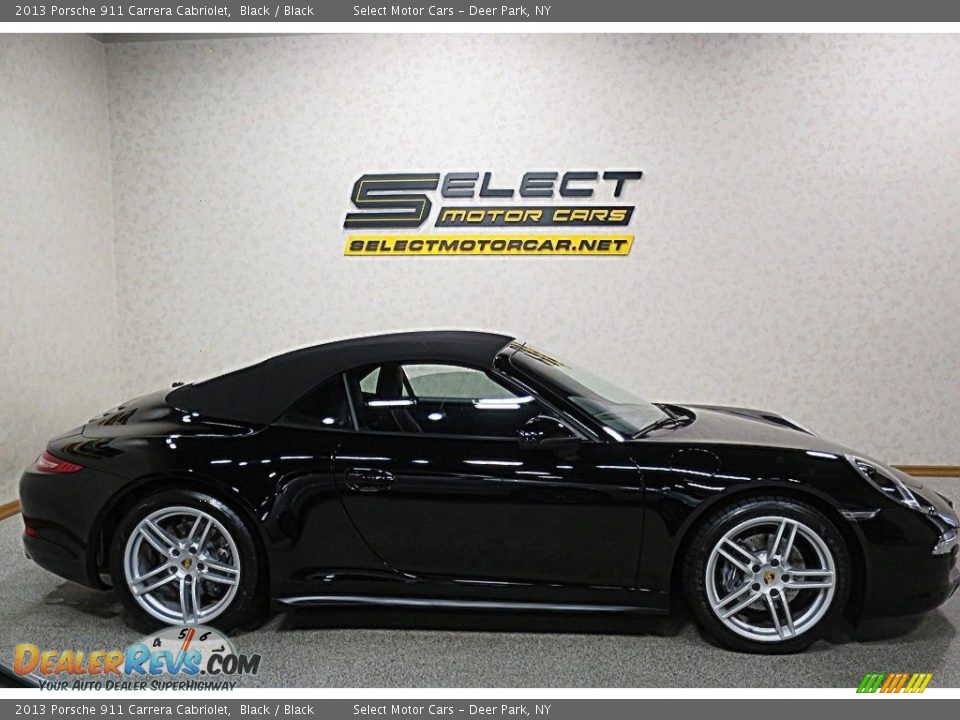 2013 Porsche 911 Carrera Cabriolet Black / Black Photo #4