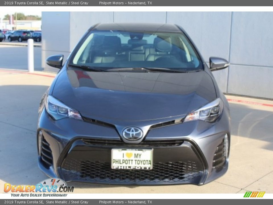 2019 Toyota Corolla SE Slate Metallic / Steel Gray Photo #3