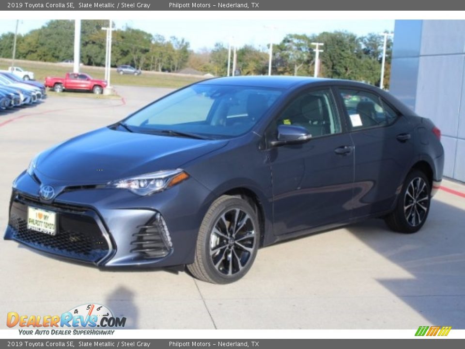 2019 Toyota Corolla SE Slate Metallic / Steel Gray Photo #4