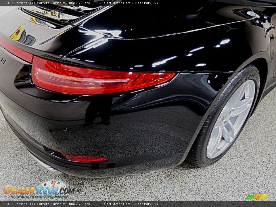 2013 Porsche 911 Carrera Cabriolet Black / Black Photo #7