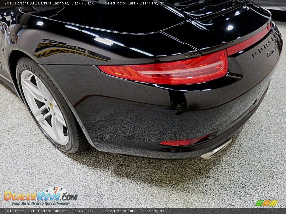 2013 Porsche 911 Carrera Cabriolet Black / Black Photo #8