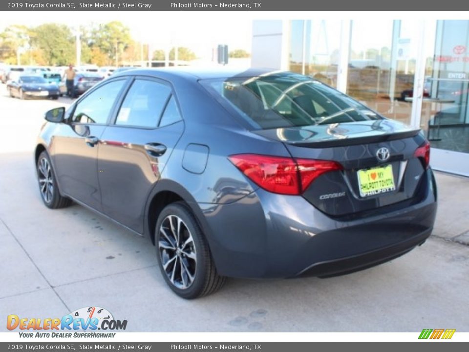 2019 Toyota Corolla SE Slate Metallic / Steel Gray Photo #6