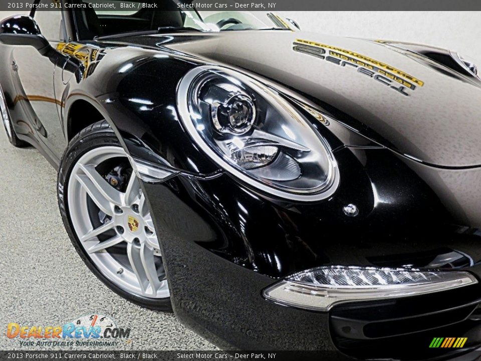 2013 Porsche 911 Carrera Cabriolet Black / Black Photo #9