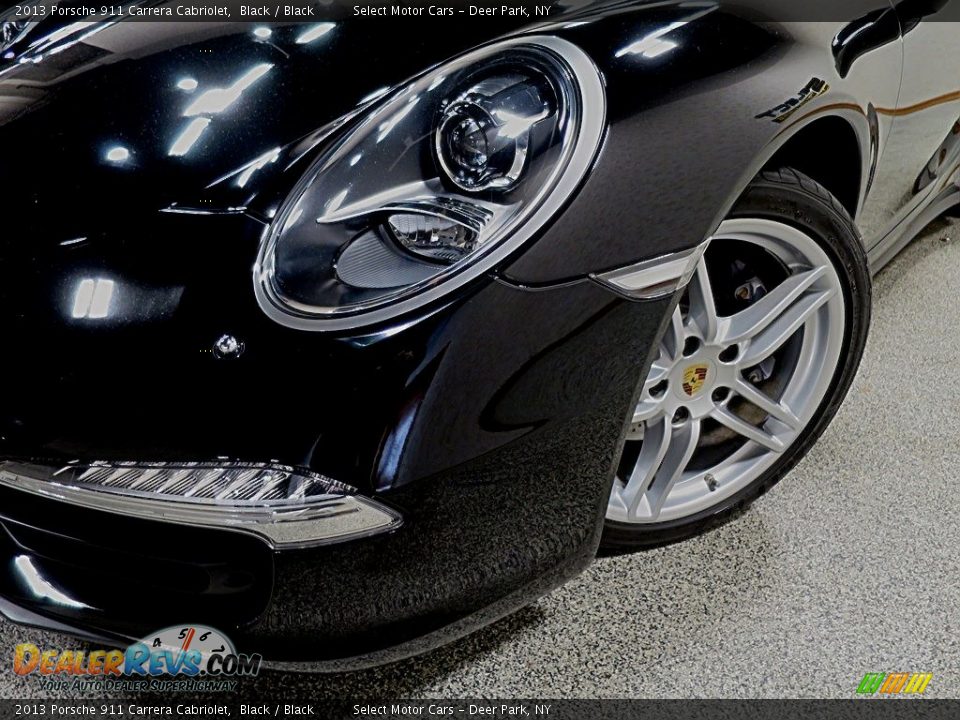 2013 Porsche 911 Carrera Cabriolet Black / Black Photo #10
