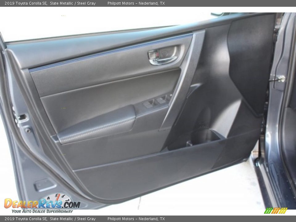 2019 Toyota Corolla SE Slate Metallic / Steel Gray Photo #9